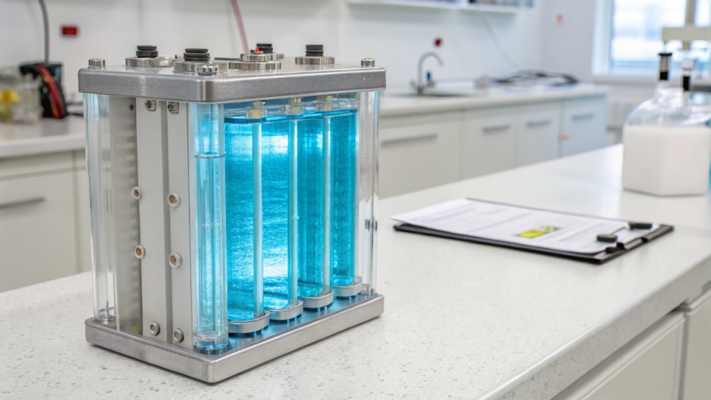 A Universidade RMIT criou uma bateria feita de água que não pega fogo e pode substituir o lítio em celulares e carros elétricos