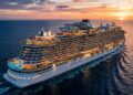 O colossal navio de 156.300 toneladas e capacidade para 3.571 passageiros que inaugura uma nova classe de engenharia marítima