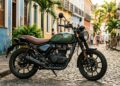 A Royal Enfield de 350 cc transforma deslocamento urbano em experiência de estilo com visual clássico e motor simples