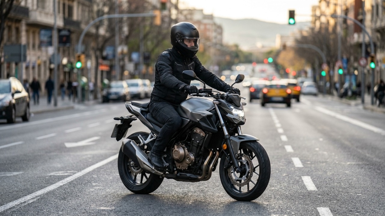 A Honda de 500 cc entrega motor confiável, porte equilibrado e estrada no horizonte sem parecer moto exagerada