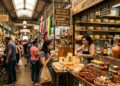 O tradicional galpão de 1929 que abriga mais de 400 lojas de produtos típicos e tornou-se a maior referência da gastronomia mineira em BH