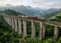 O monumental viaduto ferroviário com 143 metros de altura e 509 metros de extensão que se consagrou como o mais alto das Américas