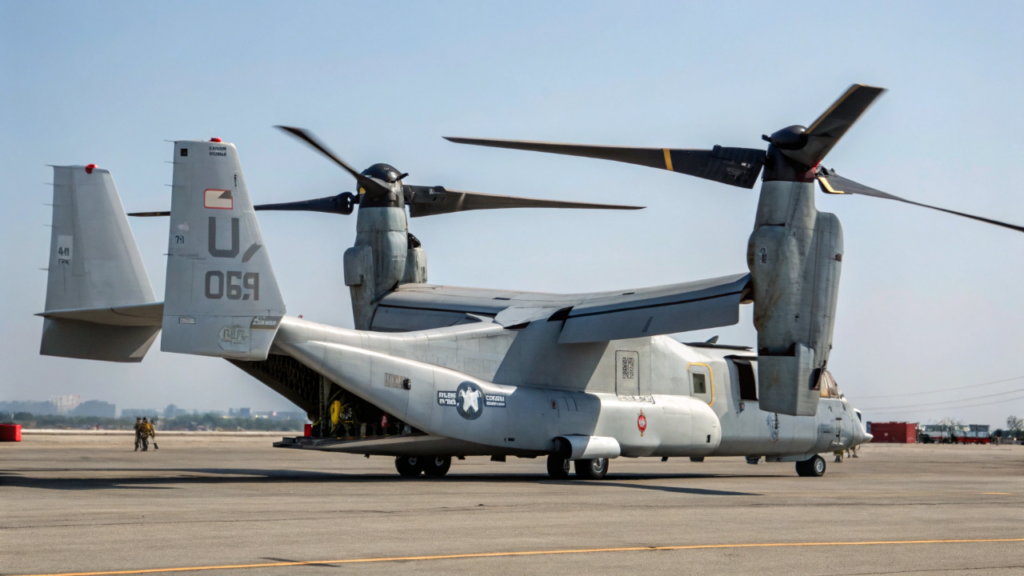 A aeronave da Bell Boeing que decola como helicóptero e vira avião em pleno ar atingindo mais de 500 km/h em segundos