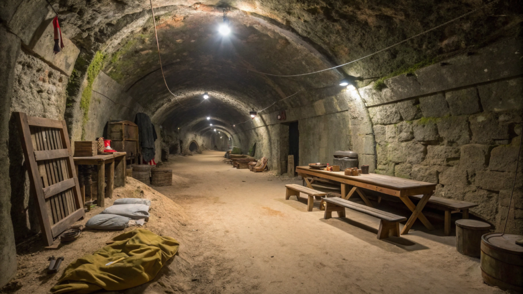 A descoberta arqueológica acidental na França que revelou uma rede de túneis gigantescos usados para proteger pessoas na Segunda Guerra