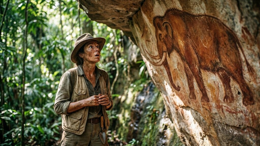 Pinturas rupestres de 12 mil anos encontradas na Amazônia retratam animais gigantes da Era do Gelo e revelam a conexão espiritual dos primeiros humanos