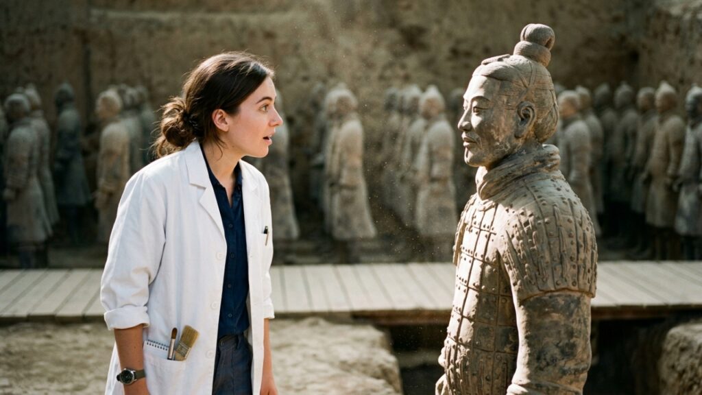 Exército com oito mil soldados em tamanho real revela que a civilização chinesa utiliza técnicas de linha de montagem e cromo para preservar armas de bronze há dois mil anos