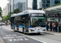 O ônibus elétrico de 12 metros que pode rodar até 250 km por carga e levar cerca de 80 passageiros sem fumaça local