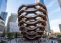 Com 45 metros de altura e 154 lances de escadas, a estrutura Vessel em Nova York é um marco global de design geométrico interativo