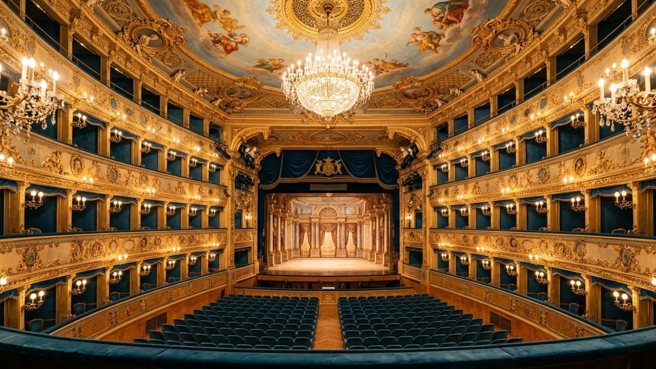 O lendário teatro de ópera italiano que renasceu das cinzas após dois incêndios e uma reconstrução de 90 milhões de euros em meio aos canais