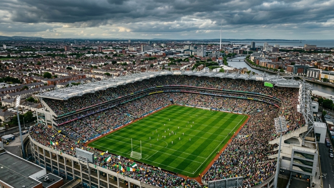 Sediando jogos gaélicos desde 1884, o estádio de 82.300 lugares é o templo máximo do esporte irlandês e um marco cultural em Dublin