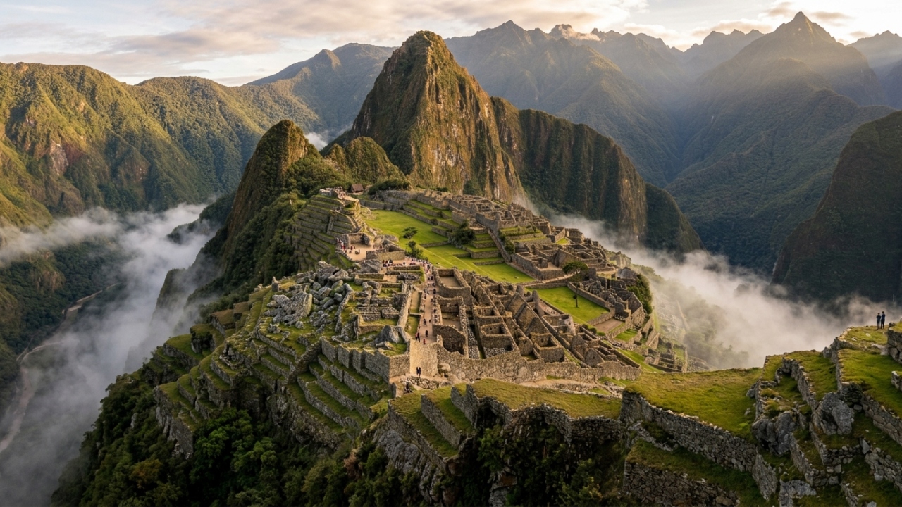 Cidade de pedra erguida a 2.430 metros de altitude com terraços, canais e observatórios revela como os incas dominaram água, relevo e agricultura