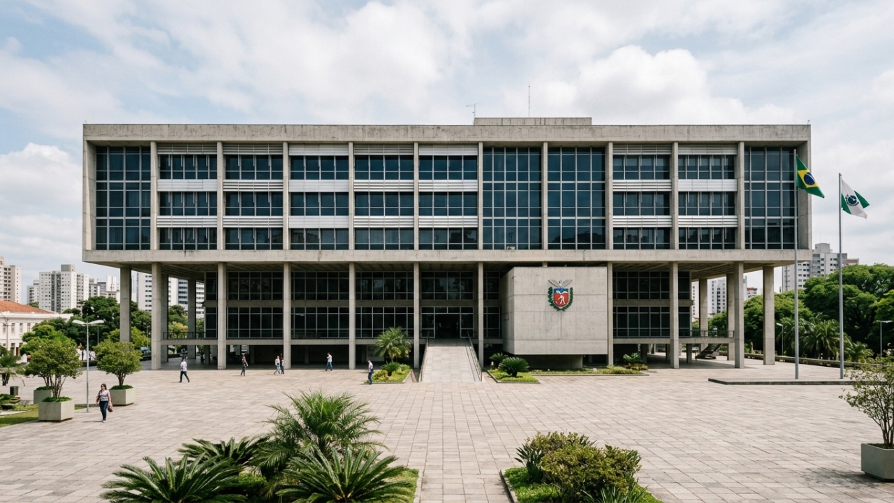 Com 15 mil m² e arquitetura modernista de 1954, o Palácio Iguaçu em Curitiba surge como a sede administrativa e um marco do Paraná
