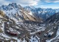 Com 29 curvas fechadas a 3.200 metros de altitude, a estrada chilena de Los Caracoles é o caminho de neve que une o Chile à Argentina