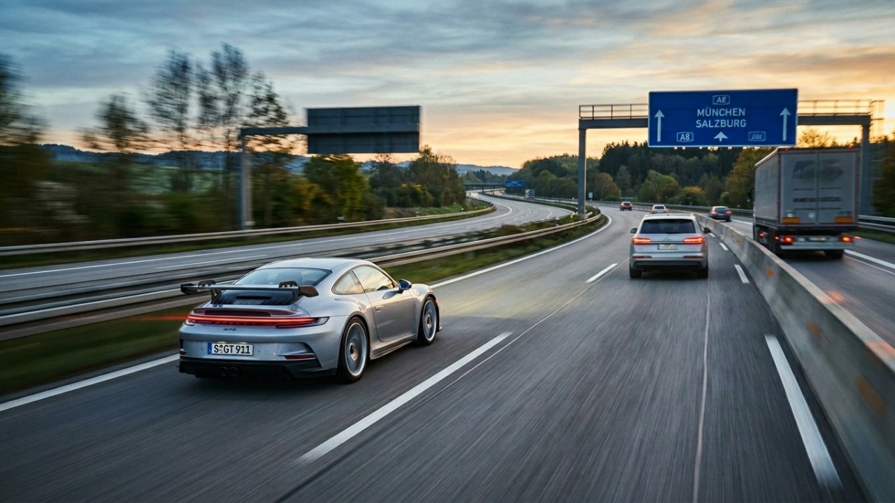 Autobahn: 70% sin límite de velocidad, pero con reglas estrictas