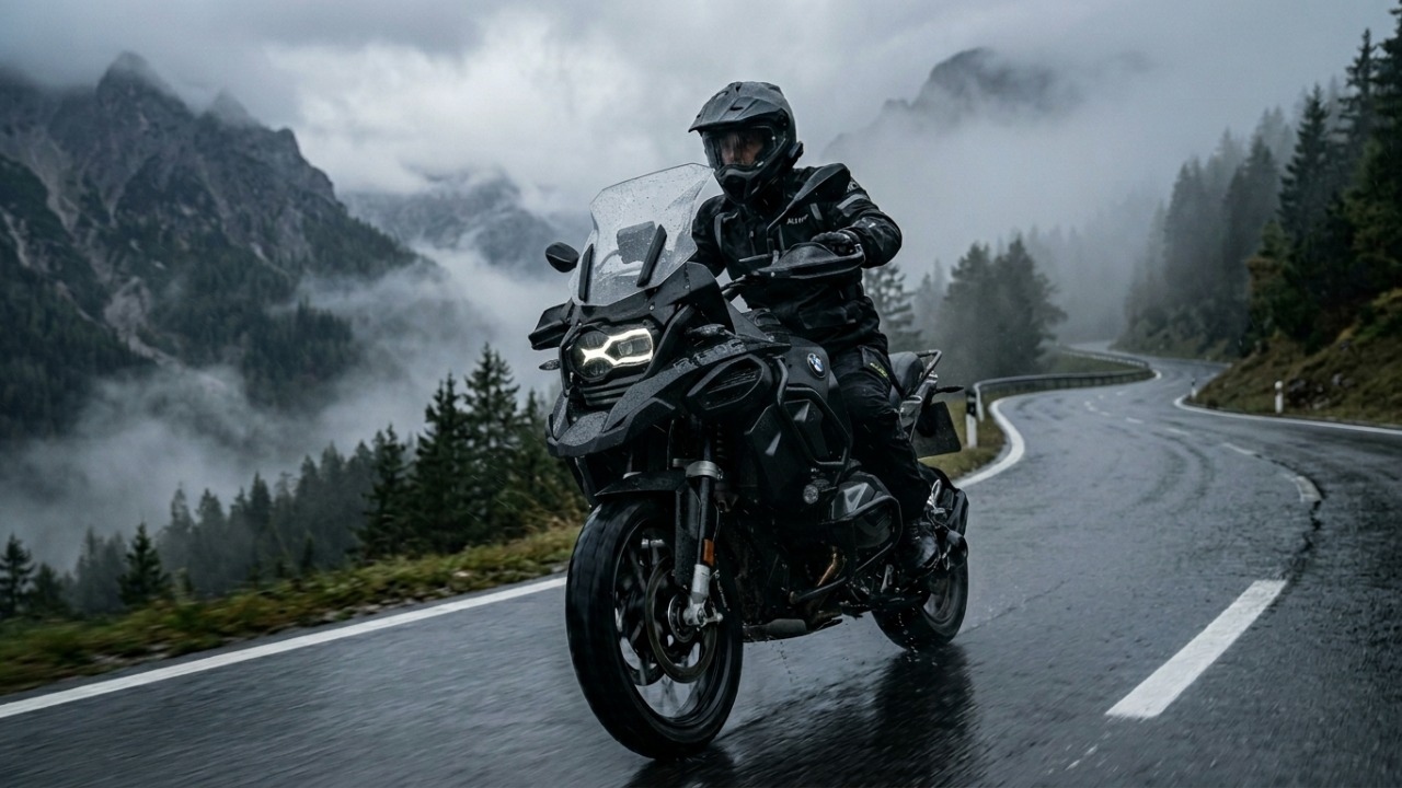 A lendária motocicleta aventureira da BMW esconde um radar no bico dianteiro capaz de prever o perigo no asfalto em frações de segundo