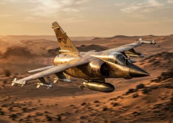 Com velocidade de Mach 2.1 e asas enflechadas, o Mirage F1 da França virou um interceptador icônico que operou em diversos conflitos ao redor do mundo