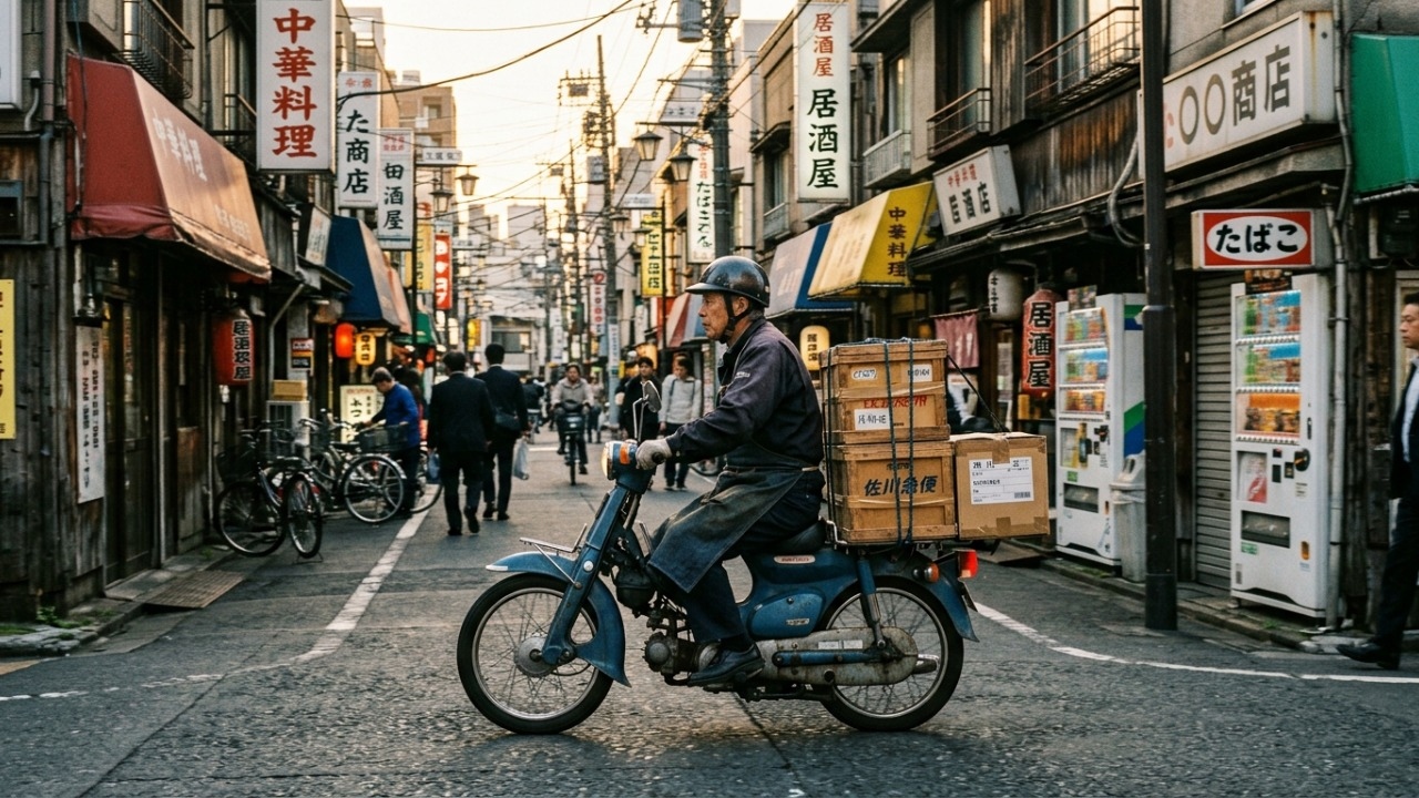 O modesto veículo de duas rodas inventado no Japão por Soichiro Honda que quebrou recordes superando a marca surreal de 100 milhões nas ruas