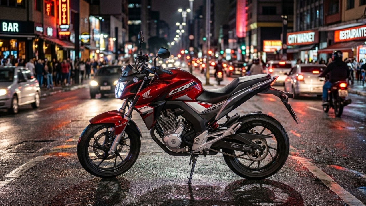 A moto de 300 cc que gasta menos do que parece e virou sonho possível para quem quer mais força sem exagero