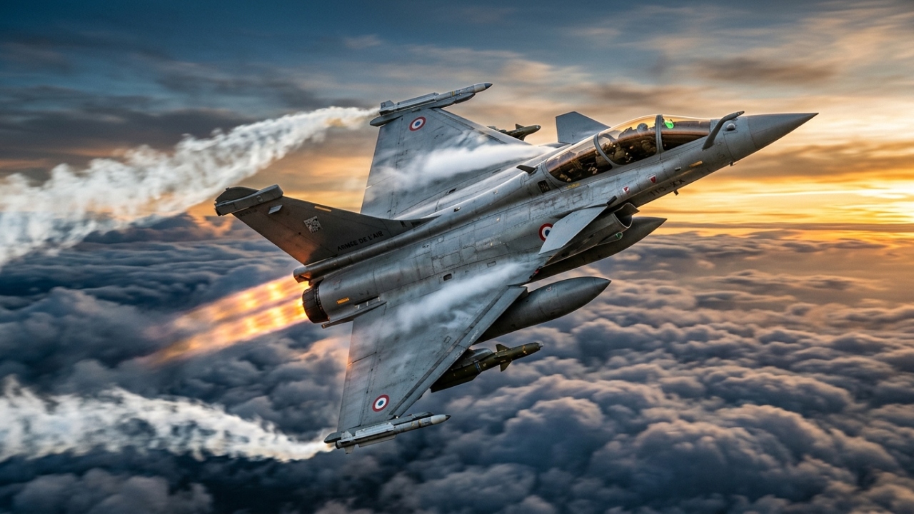 Atingindo Mach 1.8 com radar RBE2, este caça francês é um dos vetores de combate mais ágeis e versáteis do planeta