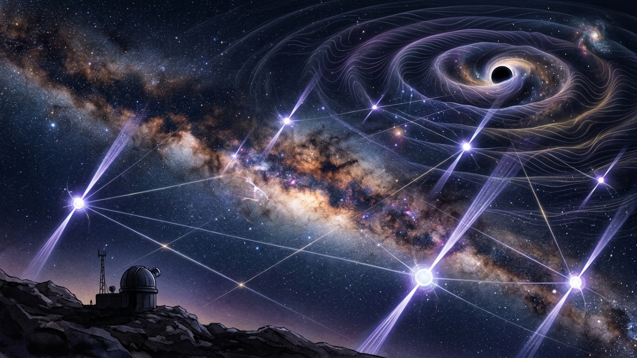 Cientistas usaram estrelas mortas como relógios e conseguiram ouvir a melodia que o cosmos produz há bilhões de anos