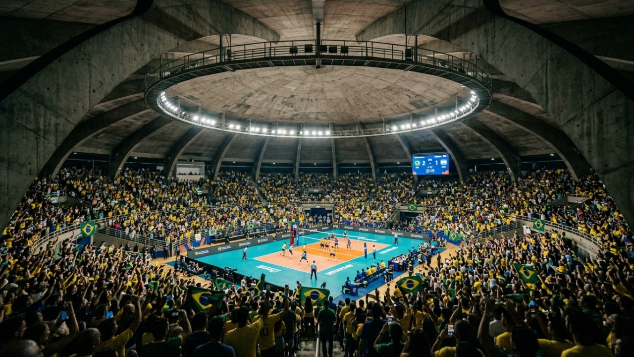 Com capacidade para 11 mil espectadores e uma arquitetura modernista única, o ginásio virou o palco central dos maiores eventos esportivos de São Paulo