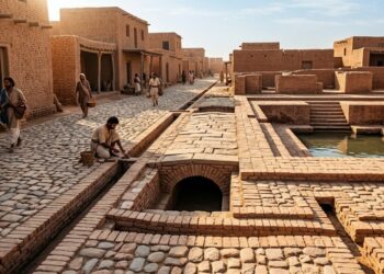 Arqueólogos ficam perplexos ao descobrirem que uma metrópole de 4500 anos possuía um sistema de encanamento mais avançado que muitas cidades modernas