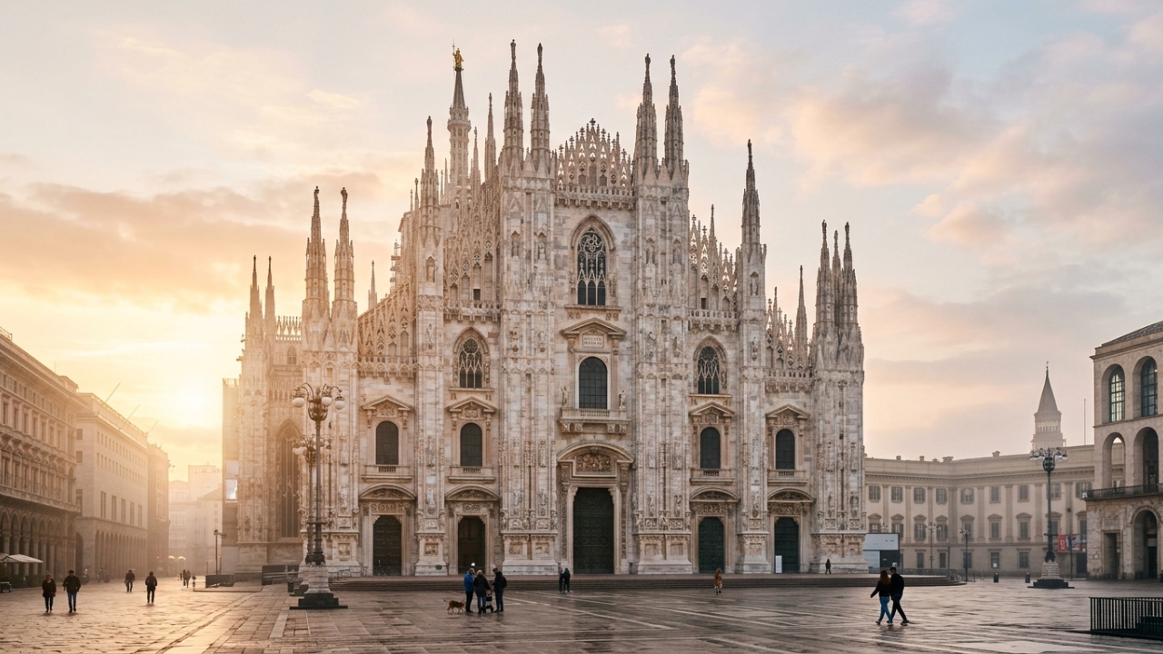 Com 3.400 estátuas e seis séculos de construção, a Catedral de Milão é um dos maiores e mais complexos exemplares do estilo gótico no mundo