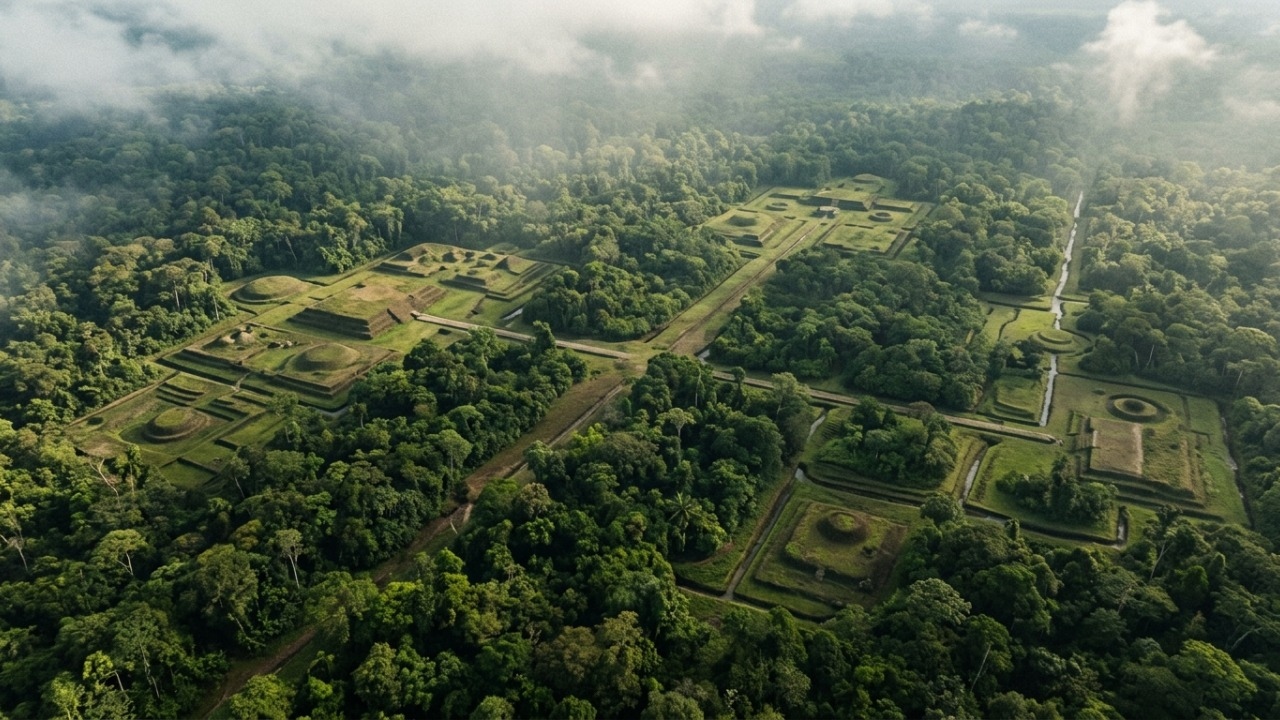 Cientistas usaram laser e revelaram cidades amazônicas de 2.500 anos escondidas sob a floresta