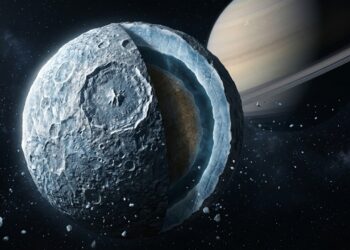 A lua que parece morta tem um oceano gigante escondido sob 30 km de gelo, e isso muda tudo