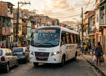 O micro-ônibus que entra onde ônibus grande não passa e virou solução para bairros estreitos e transporte fretado