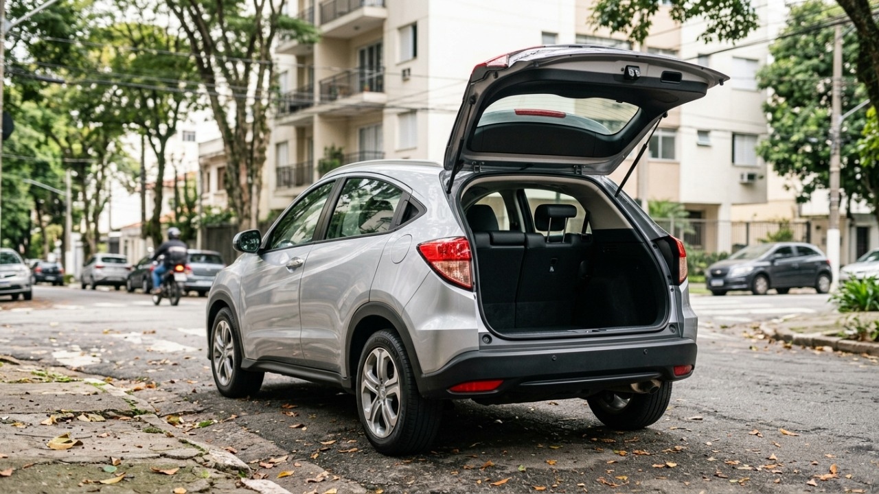 Com motor 1.8 de até 140 cavalos e o prático sistema Magic Seat, o HR-V EXL consolidou-se como a referência de versatilidade entre os SUVs urbanos