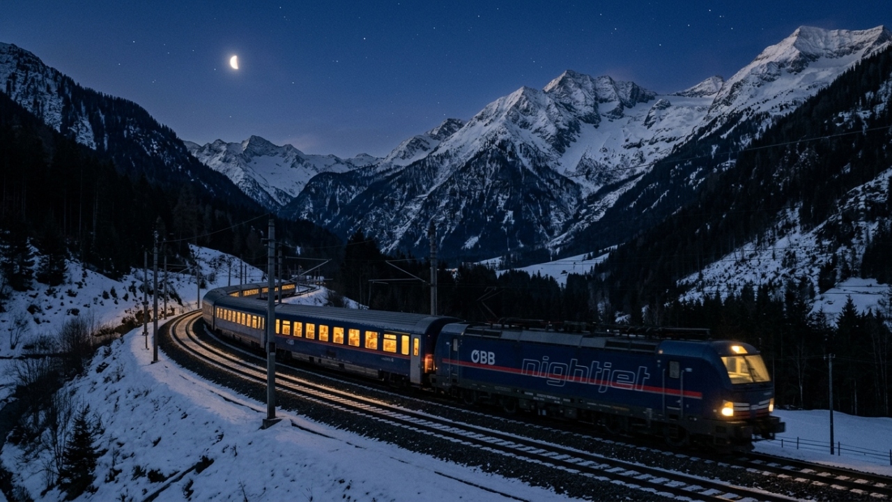O trem noturno austríaco que te leva de Viena a Roma dormindo e ainda custa menos que hotel e passagem separados