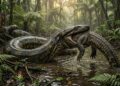 Com 13 metros de comprimento e uma tonelada, a Titanoboa colombiana foi a maior serpente que já rastejou pela face da Terra