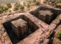 As 11 igrejas africanas escavadas diretamente no solo rochoso há 800 anos que não possuem um único tijolo na estrutura