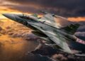 O caça sueco Gripen E atinge Mach 2 e possui radar AESA de ponta, sendo o novo padrão de guerra eletrônica para a força aérea brasileira