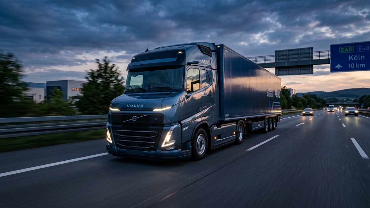 Com câmeras no lugar de retrovisores o novo Volvo FH Aero reduz o consumo de diesel em 5% e ganha sistema de inteligência artificial para ler o mapa da estrada
