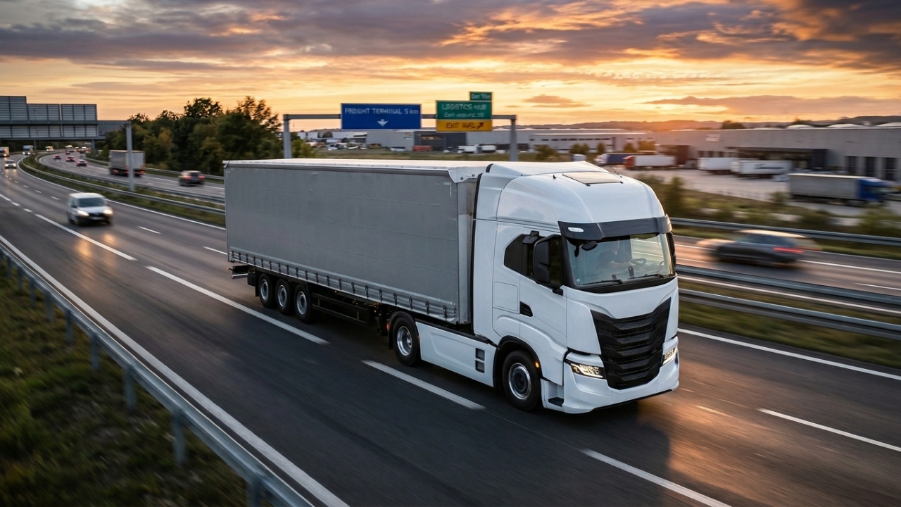 Movido a gás natural liquefeito o Iveco S-Way GNL roda 1600 km com um único tanque e emite 95% menos material particulado que os equivalentes a diesel