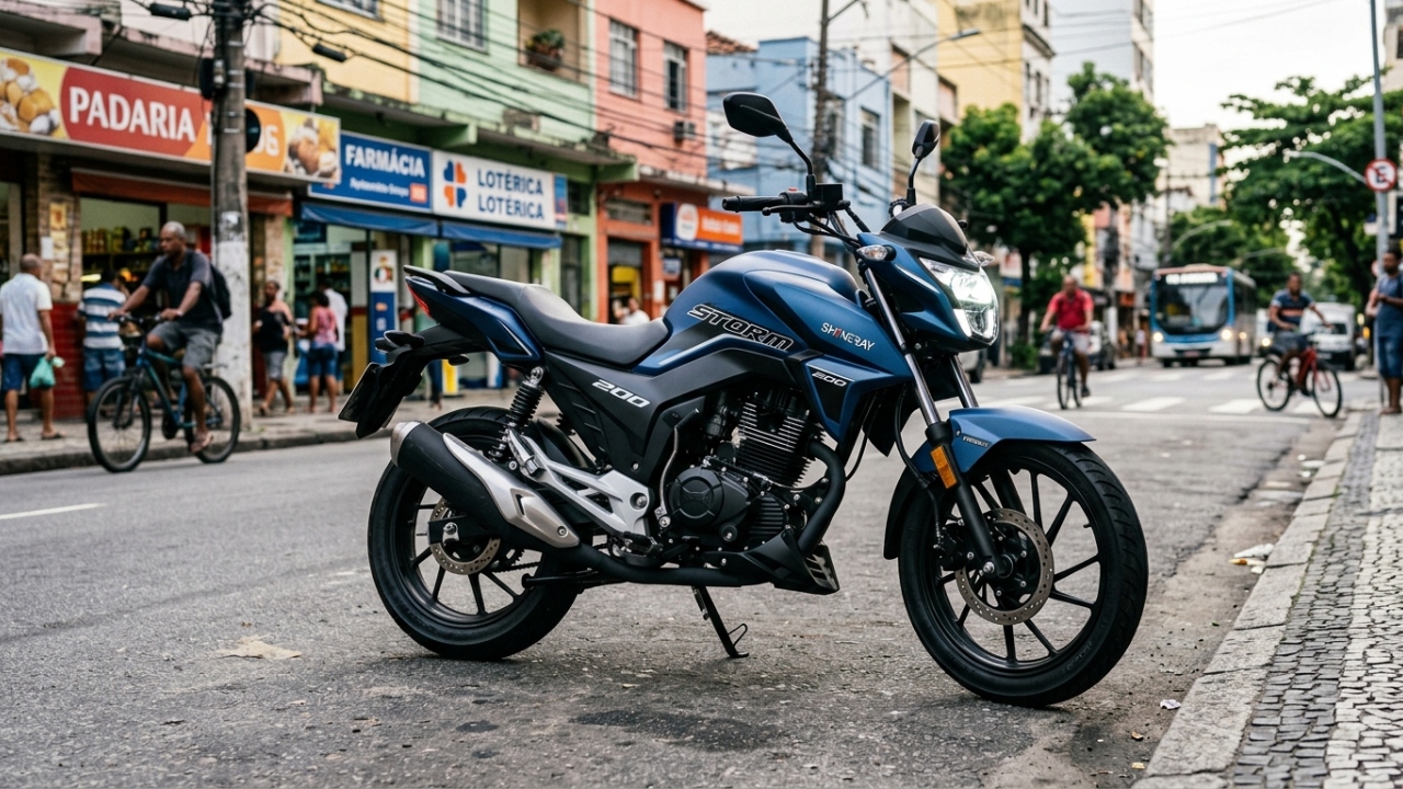 A máquina de 200 cilindradas por menos de 20 mil reais que chegou para ser o pesadelo das líderes de mercado