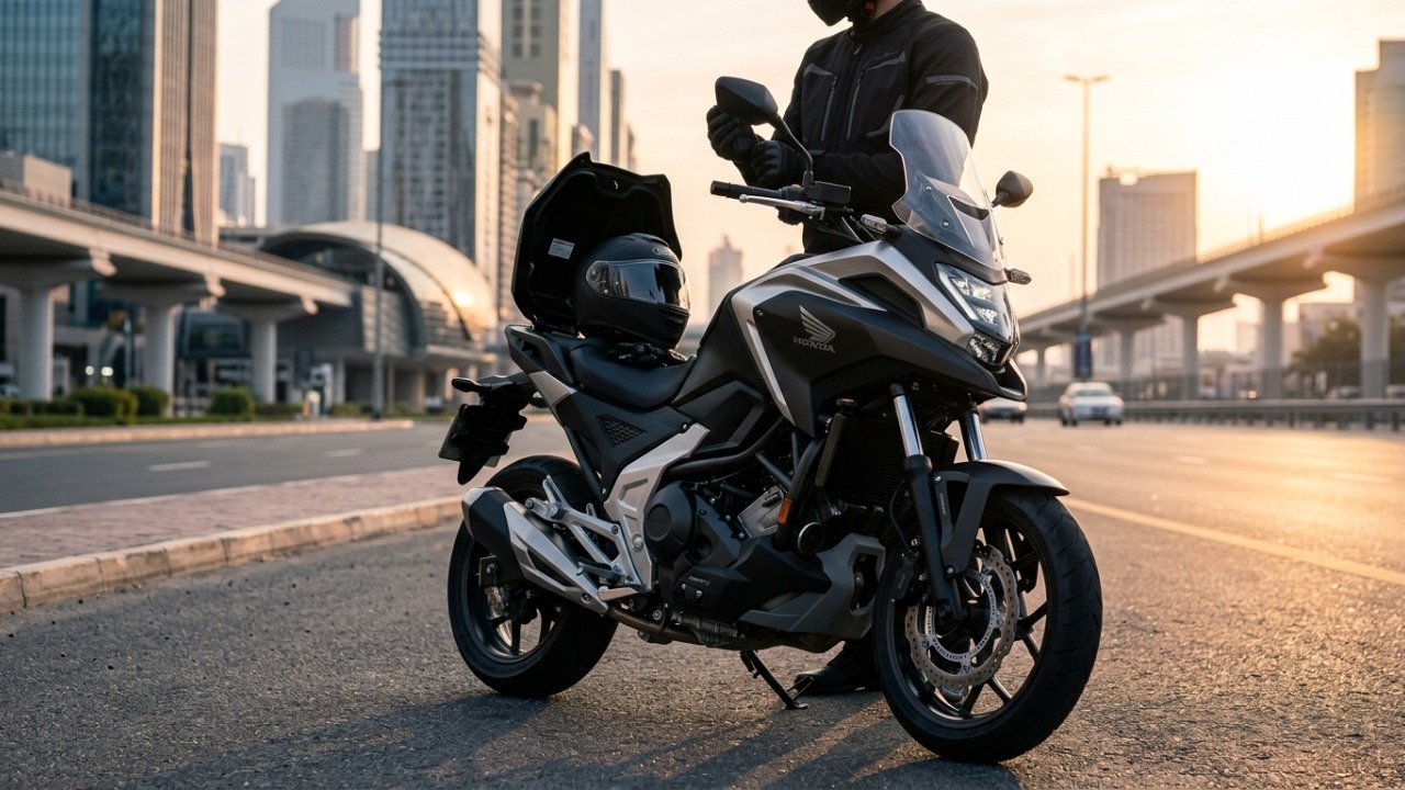 Com câmbio DCT de dupla embreagem e motor de 750cc de alto torque, a moto japonesa fundiu a praticidade do scooter com a potência das grandes estradeiras