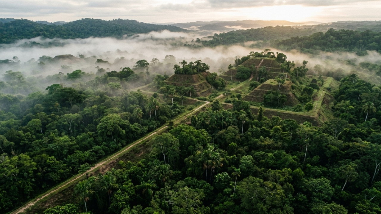 Arqueólogos descobrem cidade perdida na Amazônia com pirâmides e estradas complexas que desafiam a história da ocupação humana na região