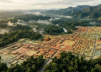 Cientistas encontraram cidades de 2.500 anos sob a Amazônia usando laser e revelaram estradas, plataformas e agricultura