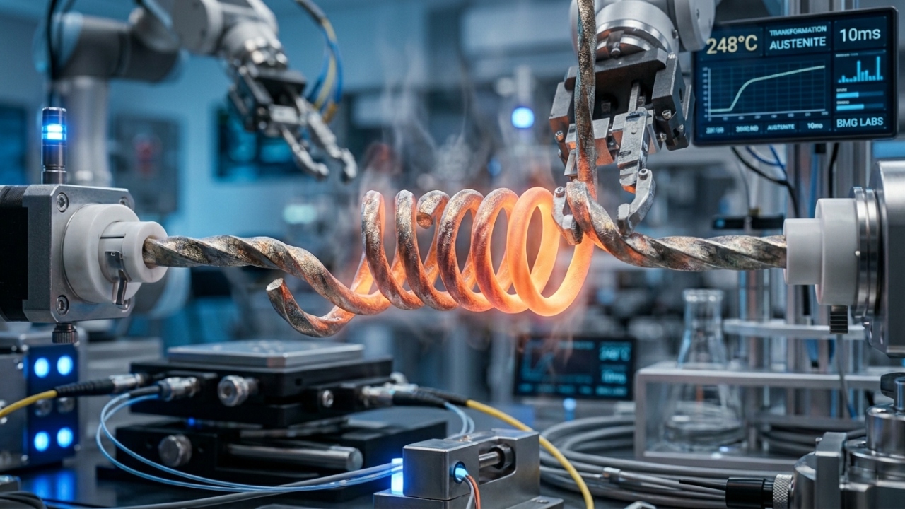 Esqueça o aço comum, pois este metal maleável lembra de sua forma original após ser aquecido sendo um avanço da engenharia