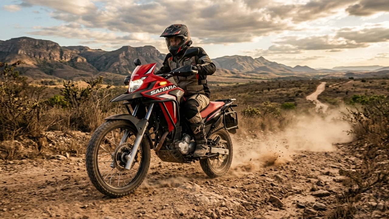 A trail moderna da Honda resgata nome clássico e mira quem quer encarar asfalto ruim sem medo de estrada de terra