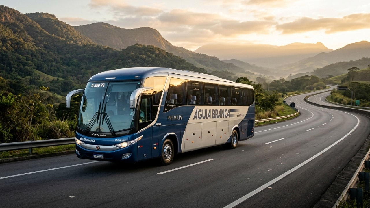 Com motor traseiro e projeto rodoviário, o Mercedes O-500 RS pode passar de 1 milhão de km com manutenção correta