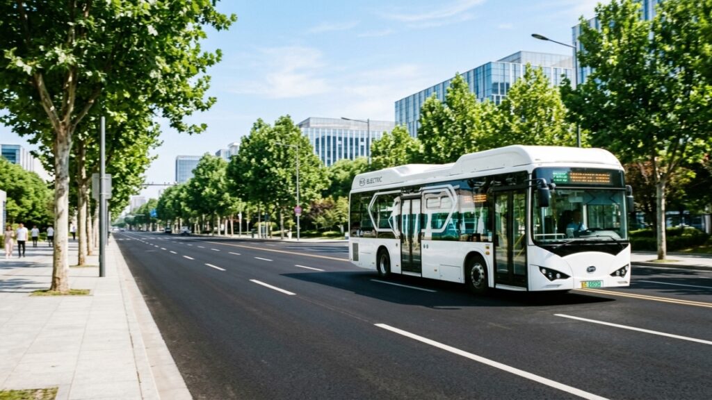 O novo ônibus elétrico da BYD que roda mais de mil quilômetros com apenas uma carga