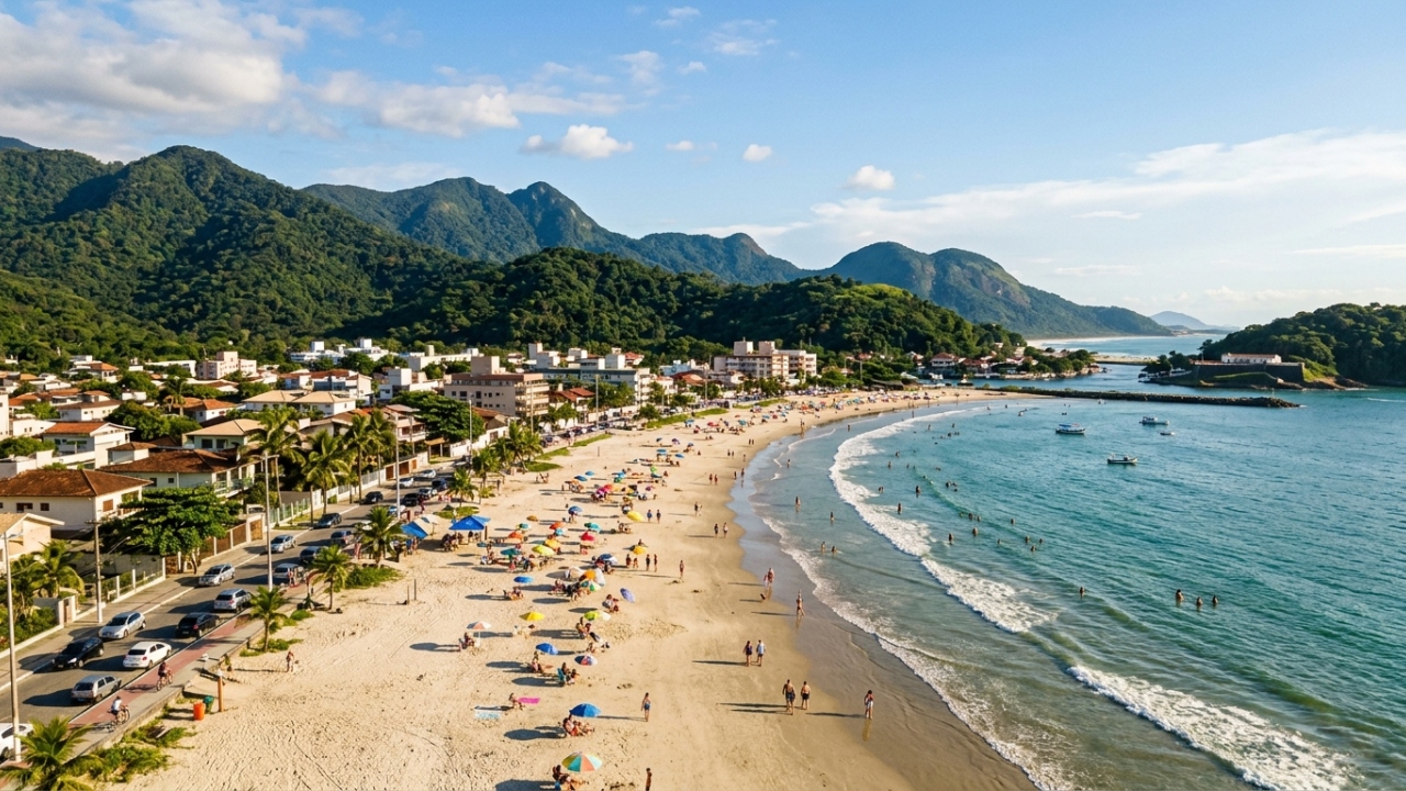 O forte mais antigo do Brasil, de 1547, e mais de 90% do território preservado: a caçula da Baixada Santista com 33 km de praias a 108 km de São Paulo