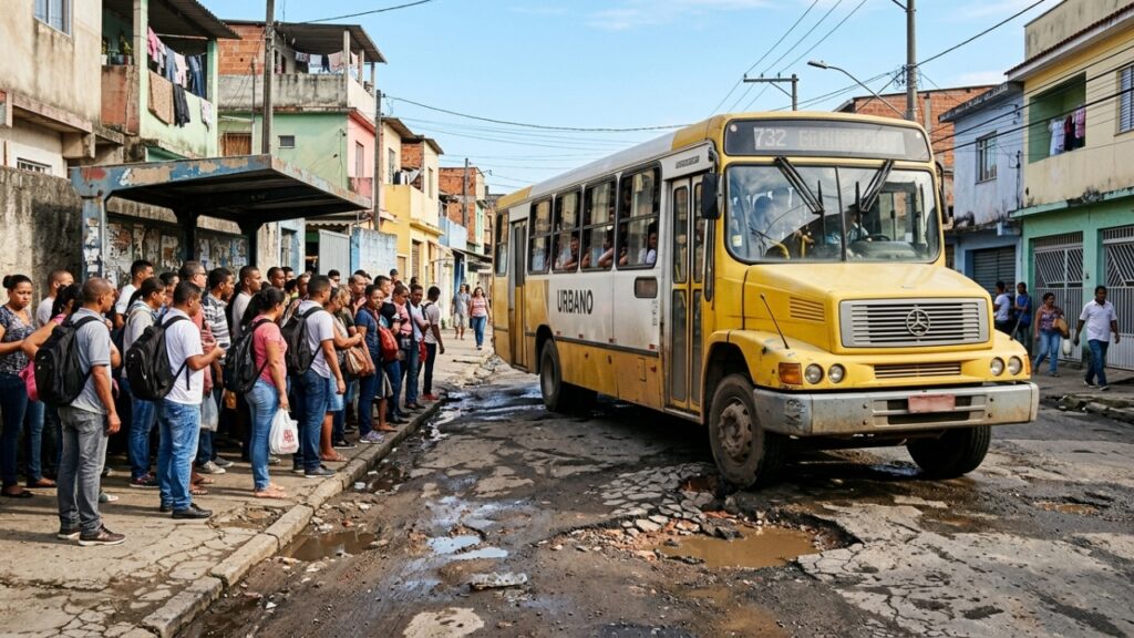 Com 12 metros, motor dianteiro e capacidade para mais de 80 passageiros, o ônibus que virou “tanque urbano” das capitais brasileiras