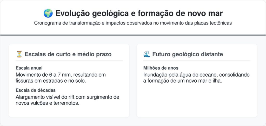Cientistas e geólogos confirmam de forma surpreendente que o gigantesco continente africano está se dividindo em 2