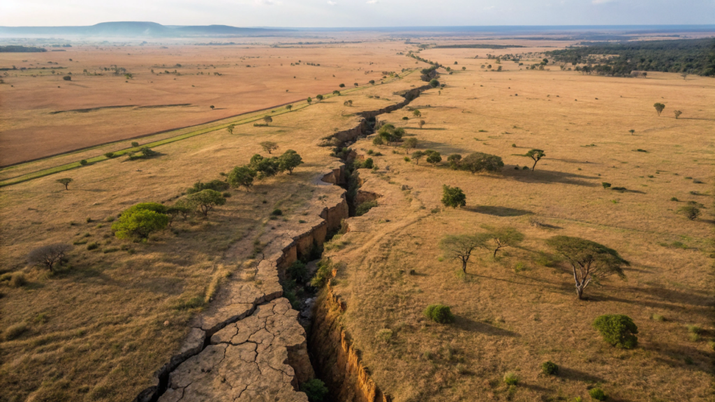 Cientistas e geólogos confirmam de forma surpreendente que o gigantesco continente africano está se dividindo em 2
