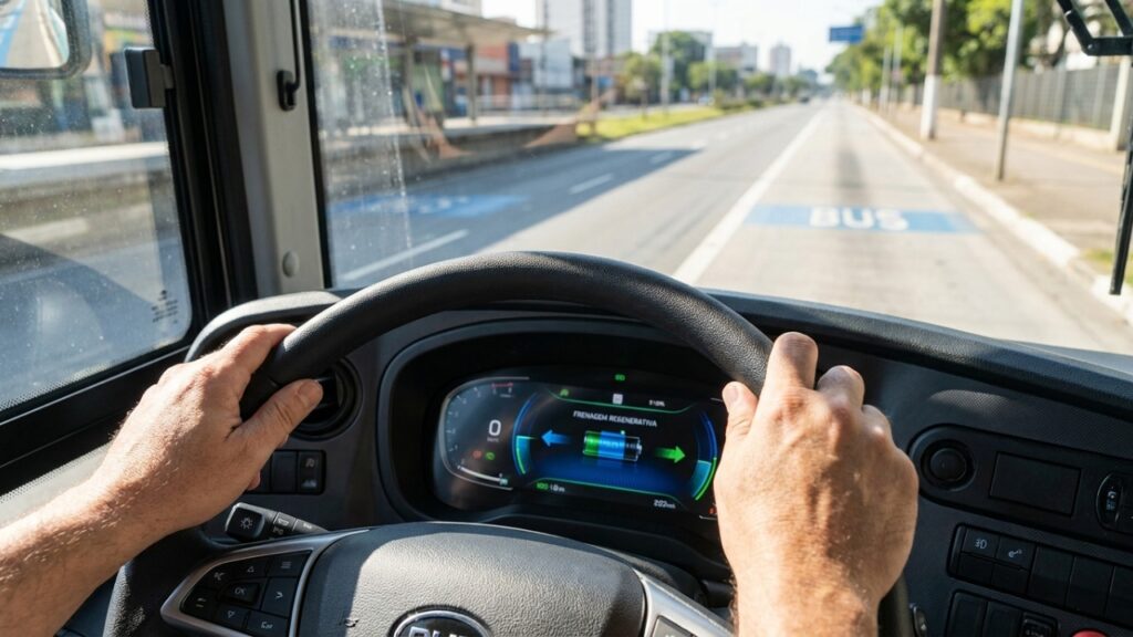 Trinta metros de comprimento, capacidade para 250 passageiros e chassi projetado no Brasil e o biarticulado que substituiu três ônibus convencionais de uma vez e aliviou o trânsito de Curitiba